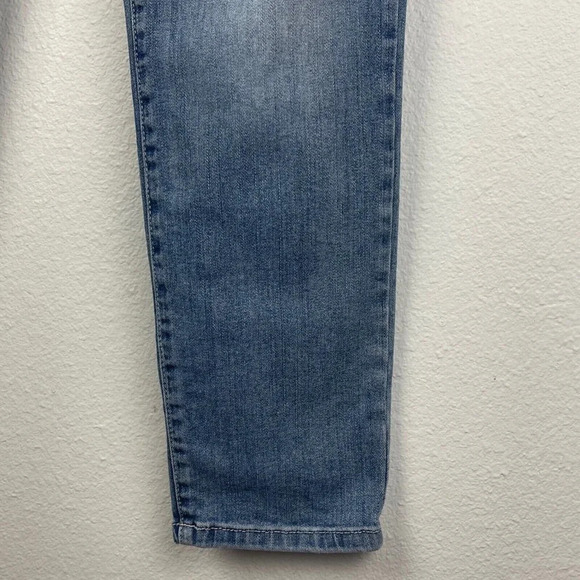NYDJ Jeans Womens Size 2/27 Mid Rise Slim Leg Stretch Medium Washes Denim Blue - Picture 7 of 9